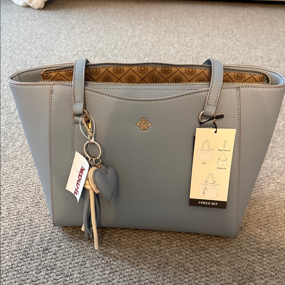 Elegant Blue Tote Bag